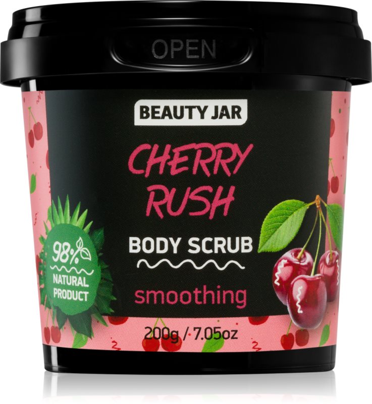Beauty Jar Cherry Rush Exfoliant corporal calmant 200 g