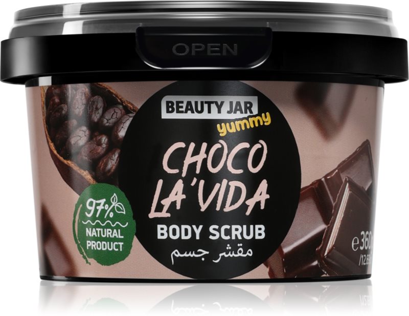 Beauty Jar Yummy Choco La'vida exfoliant pentru corp 360 g