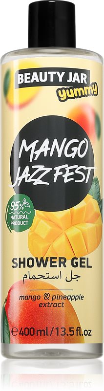 Beauty Jar Yummy Mango Jazz Fest gel de dus regenerabil 400 ml