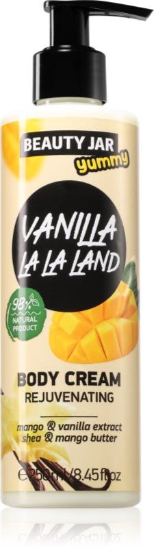 Beauty Jar Yummy Vanilla La La Land crema pentru reintinerire pentru corp 250 ml