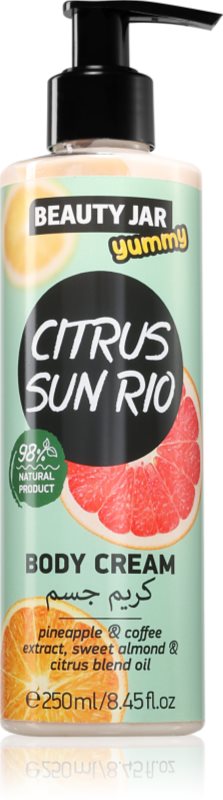 Beauty Jar Yummy Citrus Sun Rio crema de corp 250 ml