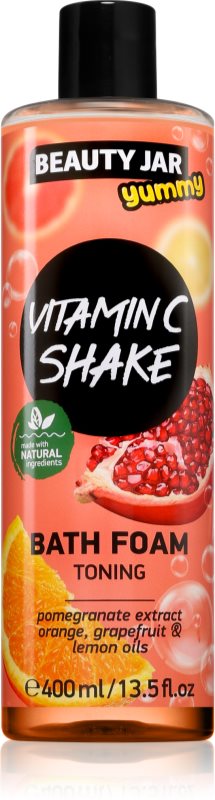Beauty Jar Yummy Vitamin C Shake spuma de baie 400 ml