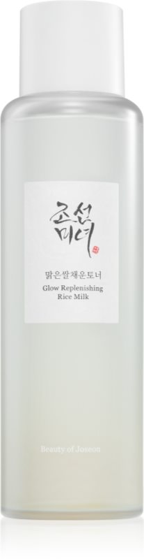 Beauty of Joseon Glow Replenishing Rice Milk solutie tonica cu efect de iluminare pentru ten uscat și sensibil 150 ml