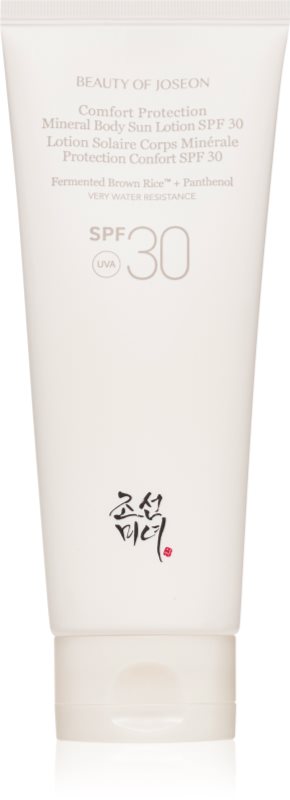 Beauty of Joseon Comfort Protection Mineral Body Sun Lotion lotiune de corp hranitoare SPF 30 150 ml