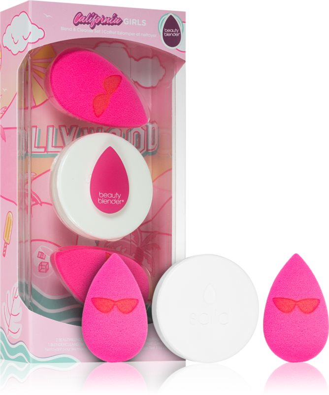 beautyblender® California Girls Blend & Cleanse Set set pentru o piele perfecta