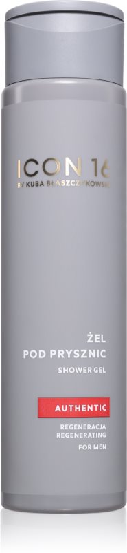 beBIO ICON16 Authentic gel de dus regenerabil pentru bărbați 300 ml