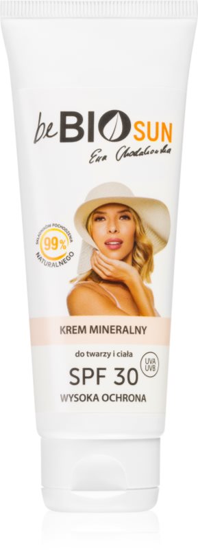 beBIO Sun cremă pentru plaja 75 ml