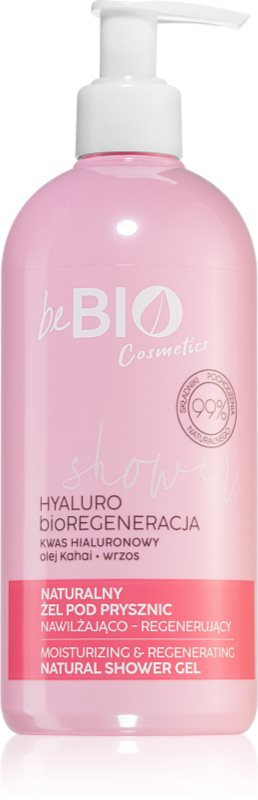beBIO Hyaluro bioRegeneration gel de dus hidratant 350 ml