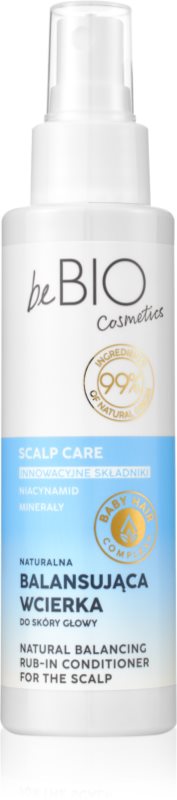 beBIO Baby Hair Complex Scalp Care Tratament pentru scalp Leave-In reface bariera protectoare a pielii 100 ml