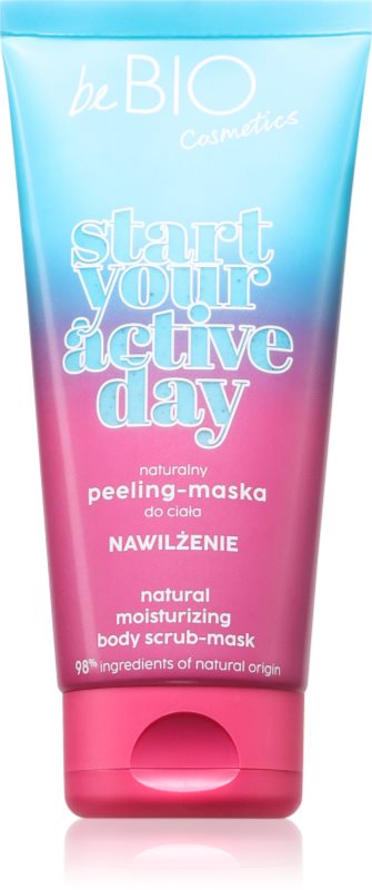 beBIO Start Your Active Day exfoliant de corp hidratant 200 ml