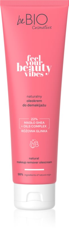 beBIO Feel Your Beauty Vibes ulei pentru indepartarea machiajului Ulei de curățare 140 ml