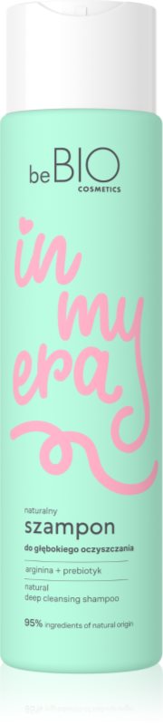beBIO In My Era Natural Deep Cleansing curatarea profunda a scalpului 300 ml