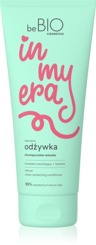 beBIO In My Era Natural Color Protect Balsam hidratant pentru par vopsit 200 ml