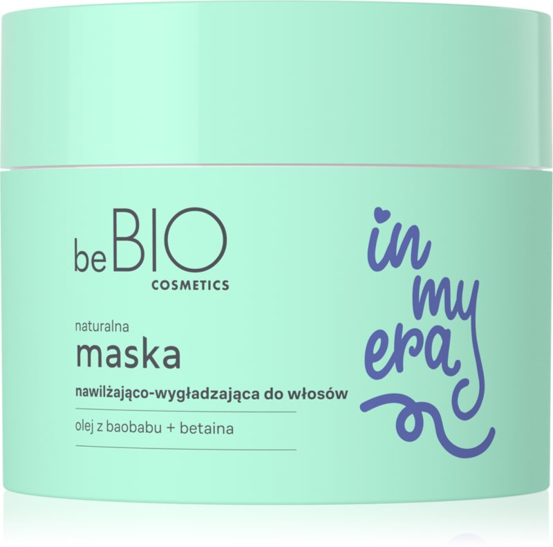 beBIO In My Era Moisturizing & Smoothing mască de hidratare profundă pentru netezirea parului 250 ml