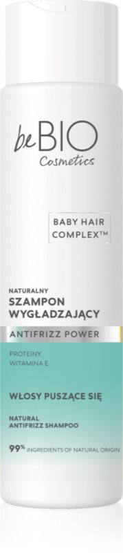 beBIO Baby Hair Complex Antifrizz Power şampon de netezire anti-electrizare 300 ml