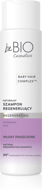 beBIO Baby Hair Complex Regenerating șampon pentru regenerarea părului slab și deteriorat 300 ml