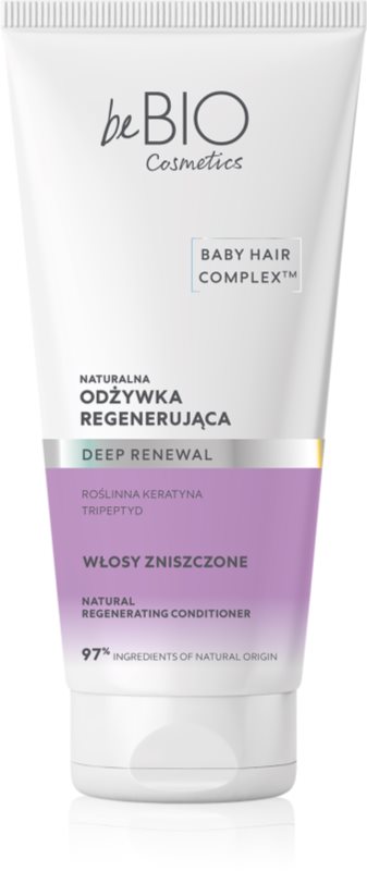 beBIO Baby Hair Complex Deep Renewal balsam regenerator pentru par deteriorat 200 ml