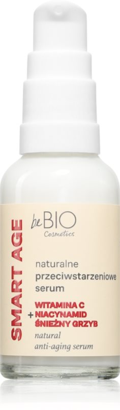 beBIO Smart Age ser de reîntinerire pentru fata, gat si piept 30 ml