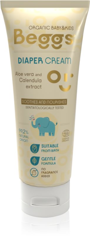 Beggs Diaper Cream crema pentru îngrijirea zilnică a fundulețului 75 ml