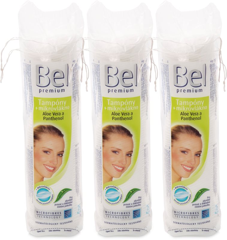 Bel Premium dischete demachiante cu aloe vera 3x75 buc