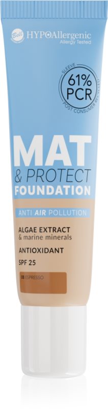 Bell HYPOallergenic Mat & Protect machiaj matifiant de lungă durată SPF 25