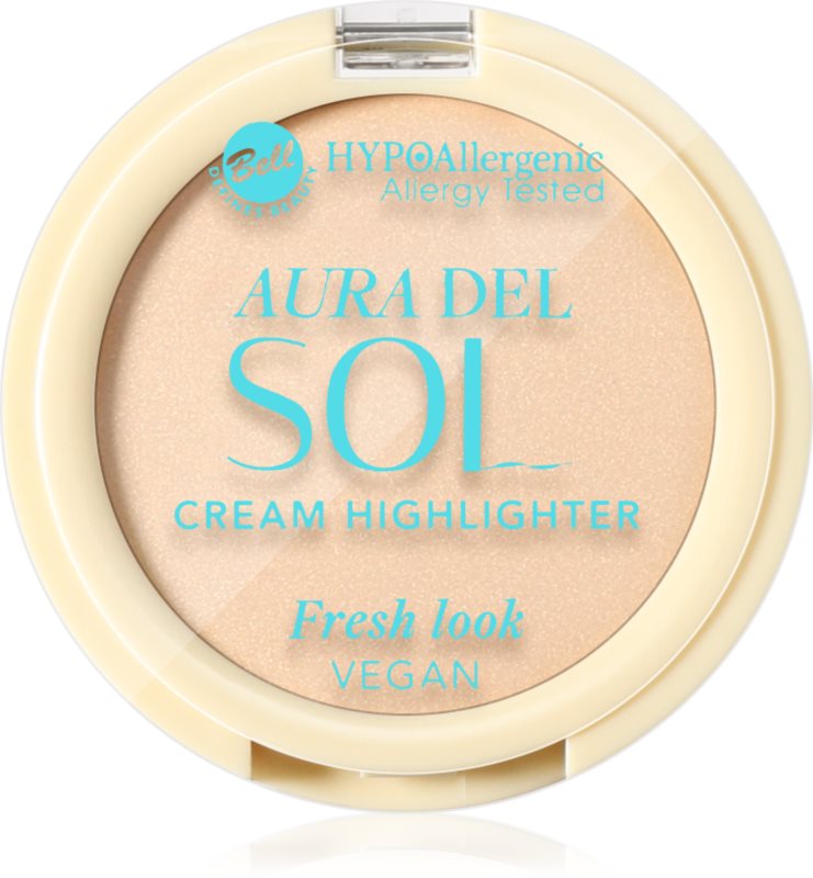 Bell HYPOallergenic Aura Del Sol crema de strălucire culoare 01 Sunset 3.5 g