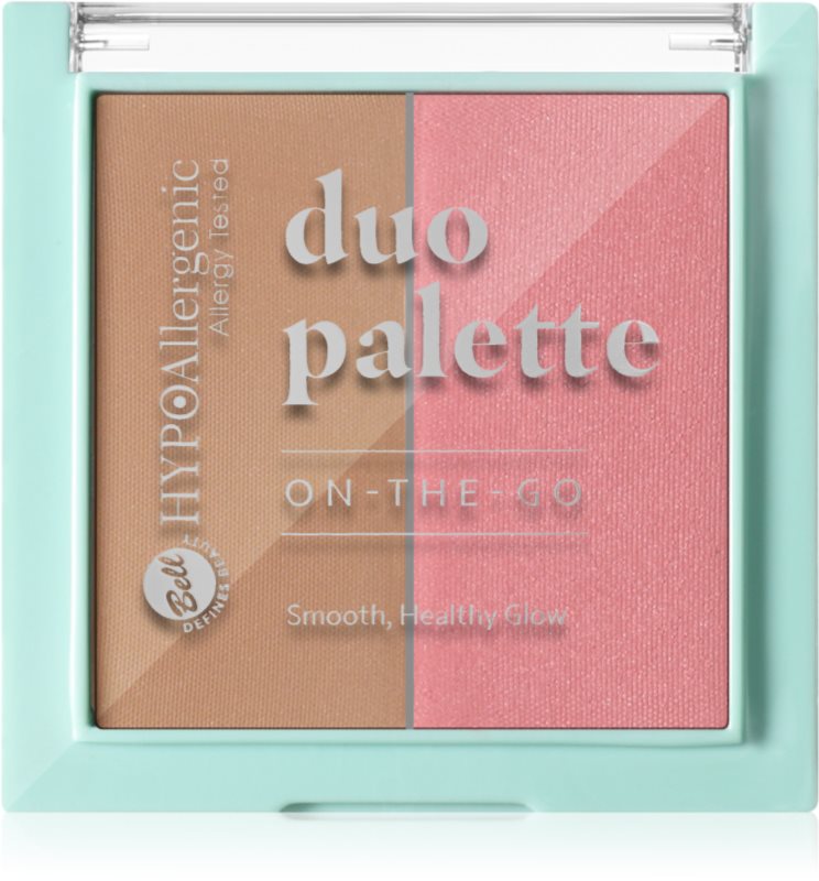 Bell HYPOallergenic Duo Palette Patela pentru conturul fetei 10 g