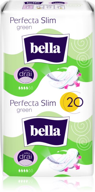 BELLA Perfecta Slim Green absorbante 20 buc