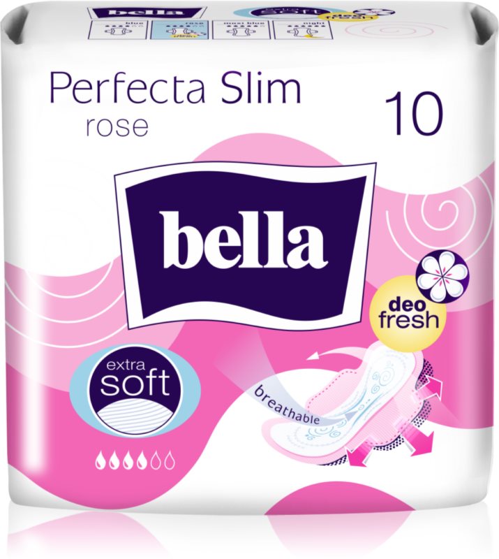 BELLA Perfecta Slim Rose absorbante 10 buc