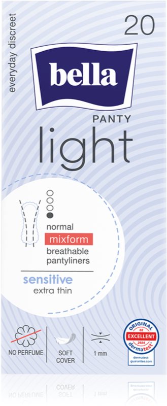 BELLA Panty Light Sensitive absorbante 20 buc