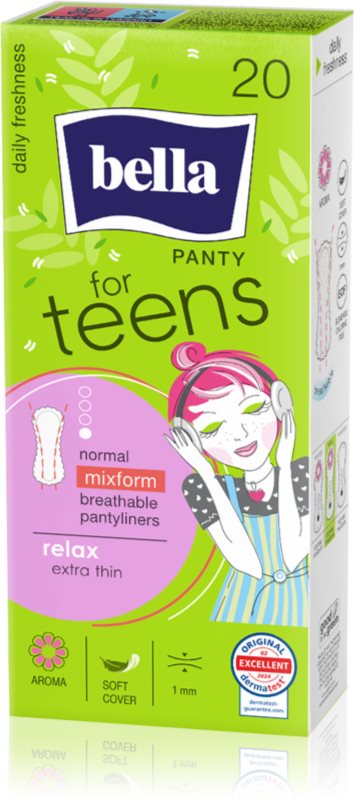 BELLA For Teens Relax absorbante pentru fete 20 buc