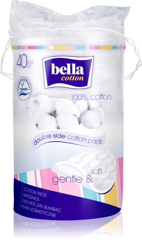 BELLA Cotton dischete demachiante 40 buc