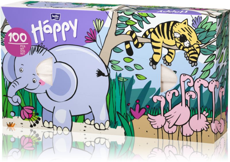 BELLA Baby Happy Paper Tissues batiste de hârtie 100 buc