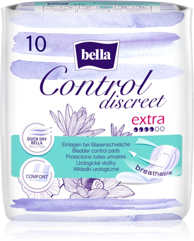 BELLA Control Discreet Extra absorbante pentru incontinență 10 buc