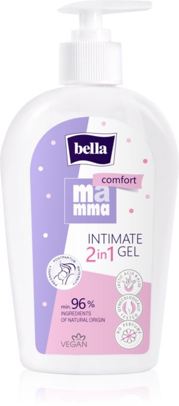 BELLA Mamma Comfort Intimate Gel 2 in 1 gel pentru igiena intima 2 in 1 300 ml