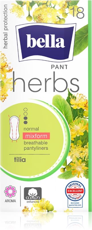 BELLA Herbs Tilia absorbante 18 buc