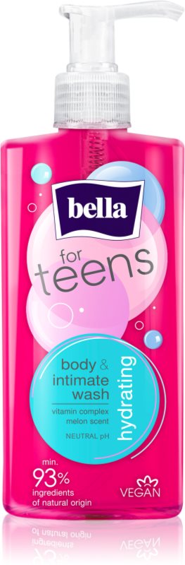 BELLA For Teens Body & Intimate Wash gel pentru igiena intima 250 ml