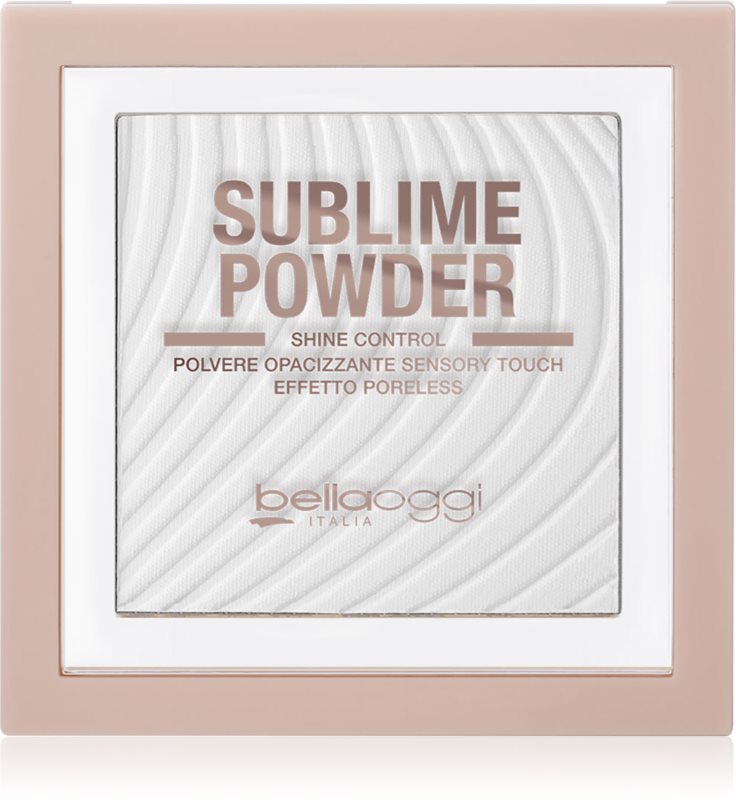 bellaoggi Sublime Powder Shine Control Pudra compacta transparenta pudra compacta transparenta cu efect matifiant culoare Supernova 9 g