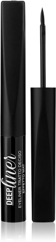 bellaoggi Deep Liner eyeliner lichid cu trasare precisă culoare Deep Black 4,5 ml