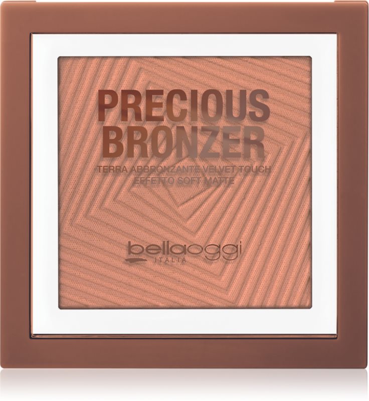 bellaoggi Precious Bronzer pudra compacta pentru bronzat culoare Sun Coast 9 g