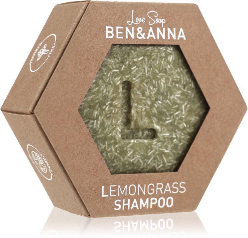 BEN&ANNA Love Soap Shampoo șampon solid Lemongrass 60 g