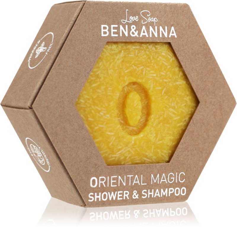 BEN&ANNA Love Soap Shower & Shampoo șampon uscat și gel de duș 2în1