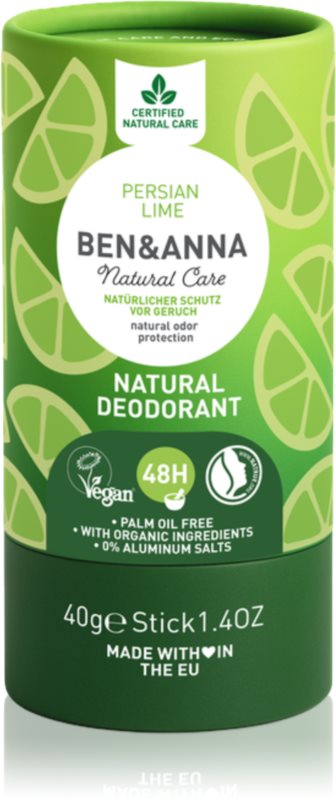 BEN&ANNA Natural Deodorant Persian Lime deodorant stick 40 g