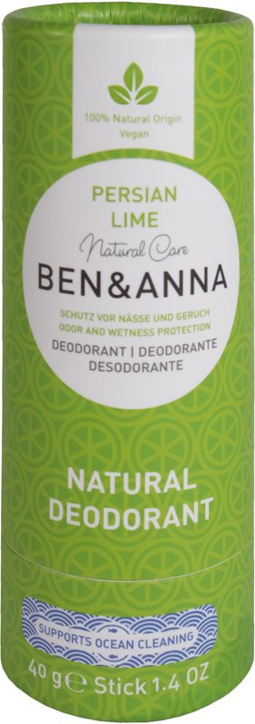 BEN&ANNA Natural Deodorant Persian Lime deodorant stick 40 g
