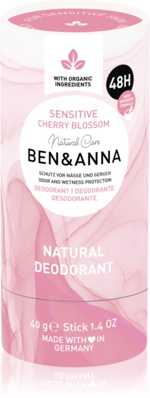 BEN&ANNA Sensitive Cherry Blossom deodorant stick 40 g