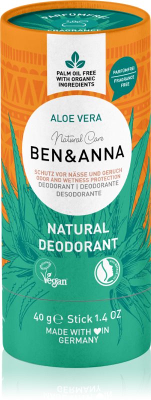 BEN&ANNA Natural Care Aloe Vera deodorant solid natural 40 g