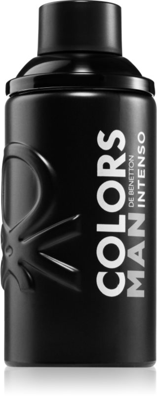 Benetton Colors de Benetton Man Black Intenso Eau de Toilette pentru bărbați 200 ml