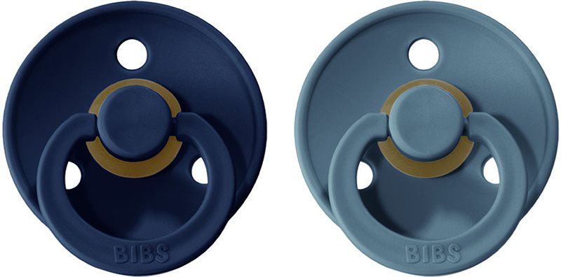 BIBS Colour Natural Rubber Size 2: 6+ months suzetă