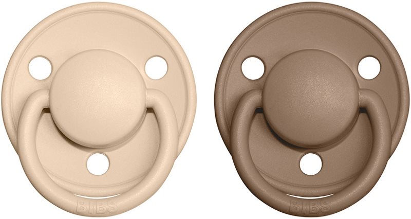 BIBS De Lux Natural Rubber Size 1: 0+ months suzetă