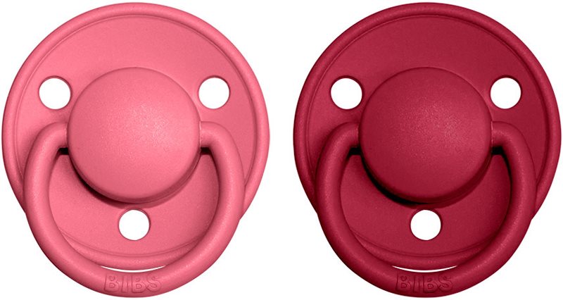 BIBS De Lux Natural Rubber Size 1: 0+ months suzetă